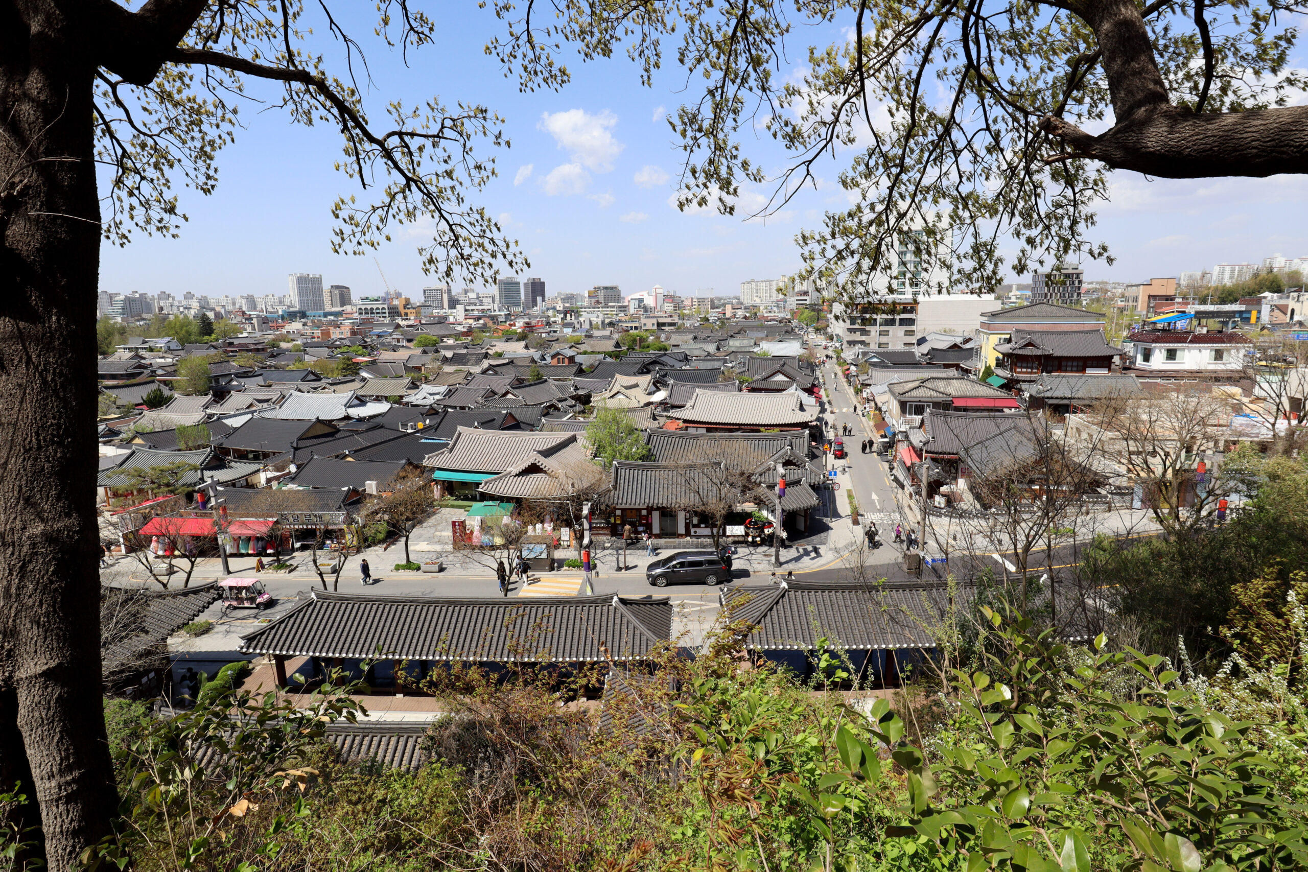 전주 한옥마을 전경
